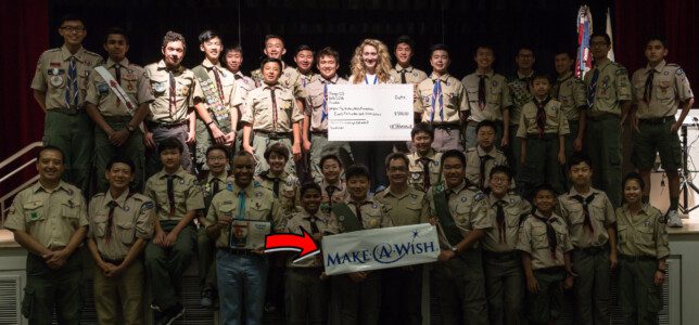 Boy Scouts Troop 125 Makes $500 Donation